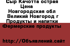 Сыр Качотта острая › Цена ­ 800 - Новгородская обл., Великий Новгород г. Продукты и напитки » Фермерские продукты   